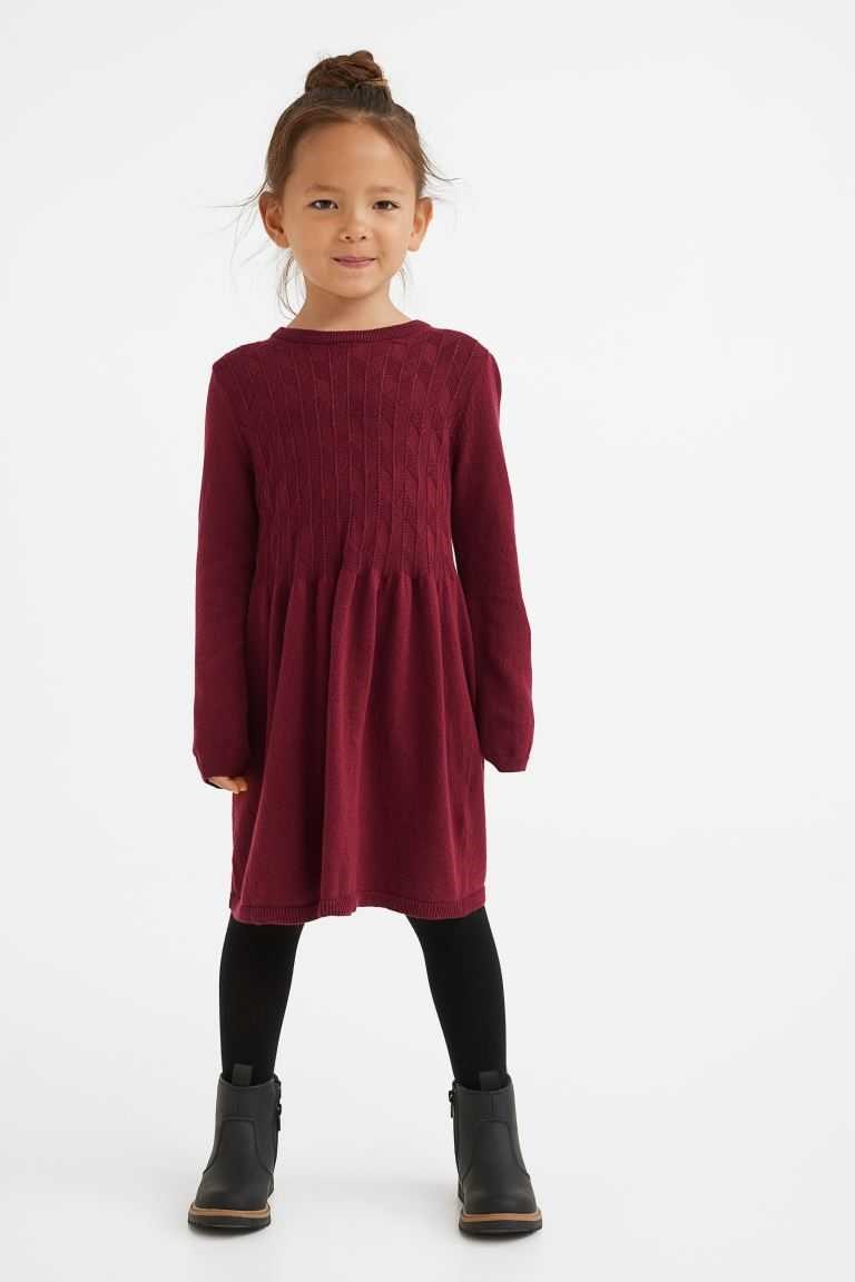 H&M Clothing For Sale Cheap - Textured-knit Dress Kids Cream
